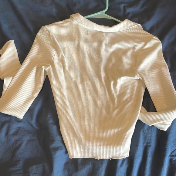 Urban outfitters corset long sleeve crop - Picture 3 of 4